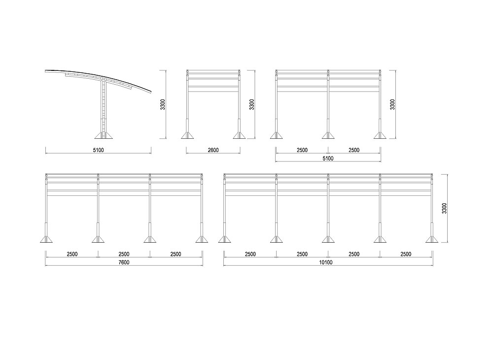 E-AT01 Přístřešek na automobil E-AT01 Přístřešek na automobil
